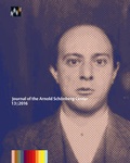 Cover: Journal of the Arnold Sch&ouml;nberg Center 13/2016 - Arnold Sch&ouml;nberg Center