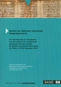 Cover: Quellen zur j&uuml;dischen Geschichte Nieder&ouml;sterreichs - Nieder&ouml;sterreichisches Institut f&uuml;r Landeskunde