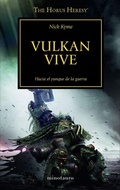 Cover: The Horus heresy 26. Vulkan vive - Ediciones Minotauro