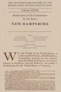 Cover: The Documentary History of the Ratification of the Constitution, Volume 28 - Wisconsin Historical Society Press