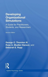 Enlarge image Cover: Developing Organizational Simulations - Routledge