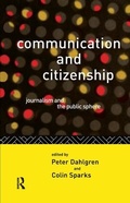 Cover: Communication and Citizenship - Routledge