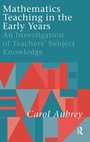Cover: Mathematics Teaching in the Early Years - Routledge