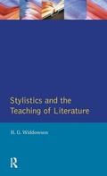 Cover: Stylistics and the Teaching of Literature - Routledge