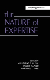Enlarge image Cover: The Nature of Expertise - Psychology Press Ltd