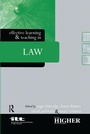 Cover: Effective Learning and Teaching in Law - Routledge