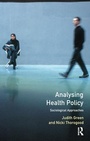 Cover: Analysing Health Policy - Routledge