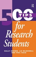 Cover: 500 Tips for Research Students - Routledge