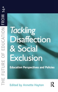 Enlarge image Cover: Tackling Disaffection and Social Exclusion - Routledge