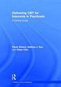 Cover: Delivering CBT for Insomnia in Psychosis - Routledge