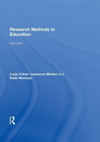 Enlarge image Cover: Research Methods in Education - Routledge