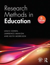 Enlarge image Cover: Research Methods in Education - Routledge