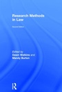 Cover: Research Methods in Law - Routledge