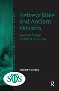 Cover: Hebrew Bible and Ancient Versions - Routledge