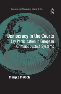 Enlarge image Cover: Democracy in the Courts - Routledge