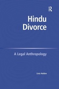 Cover: Hindu Divorce - Routledge