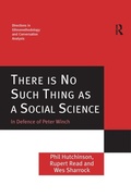 Cover: There is No Such Thing as a Social Science - Routledge