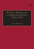Cover: Women, Modernism and British Poetry, 1910-1939 - Routledge