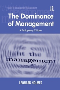 Enlarge image Cover: The Dominance of Management - Routledge