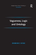 Cover: Vagueness, Logic and Ontology - Routledge