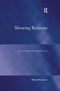 Cover: Showing Remorse - Routledge