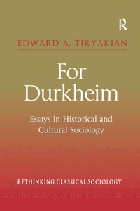 Enlarge image Cover: For Durkheim - Routledge