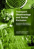 Cover: Transport Disadvantage and Social Exclusion - Routledge