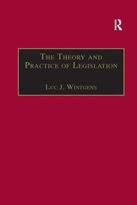Enlarge image Cover: The Theory and Practice of Legislation - Routledge