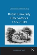 Cover: British University Observatories 1772-1939 - Routledge