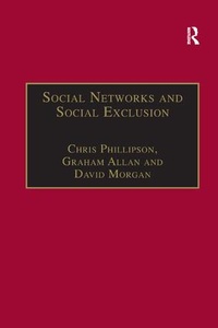 Enlarge image Cover: Social Networks and Social Exclusion - Routledge