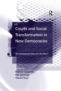 Enlarge image Cover: Courts and Social Transformation in New Democracies - Routledge