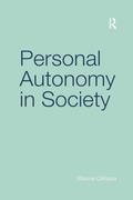 Cover: Personal Autonomy in Society - Routledge