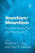 Cover: Anarchism/Minarchism - Routledge