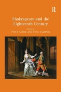 Cover: Shakespeare and the Eighteenth Century - Routledge