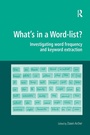 Cover: What's in a Word-list? - Routledge