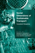 Cover: Social Dimensions of Sustainable Transport - Routledge