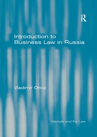 Abbildung von: Introduction to Business Law in Russia - Routledge