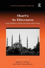Cover: Shari'a As Discourse - Routledge