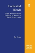 Cover: Contested Words - Routledge