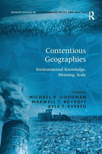 Enlarge image Cover: Contentious Geographies - Routledge