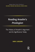 Cover: Reading Anselm's Proslogion - Routledge