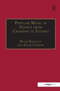 Cover: Popular Music in France from Chanson to Techno - Routledge