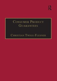 Abbildung von: Consumer Product Guarantees - Routledge