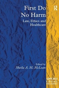 Abbildung von: First Do No Harm - Routledge