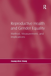 Enlarge image Cover: Reproductive Health and Gender Equality - Routledge