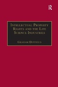 Cover: Intellectual Property Rights and the Life Science Industries - Routledge
