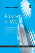 Cover: Property in Work - Routledge