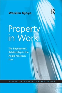 Enlarge image Cover: Property in Work - Routledge