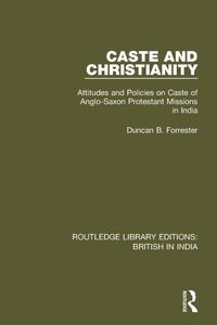 Enlarge image Cover: Caste and Christianity - Routledge