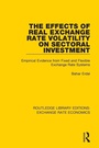 Bild: The Effects of Real Exchange Rate Volatility on Sectoral Investment - Routledge